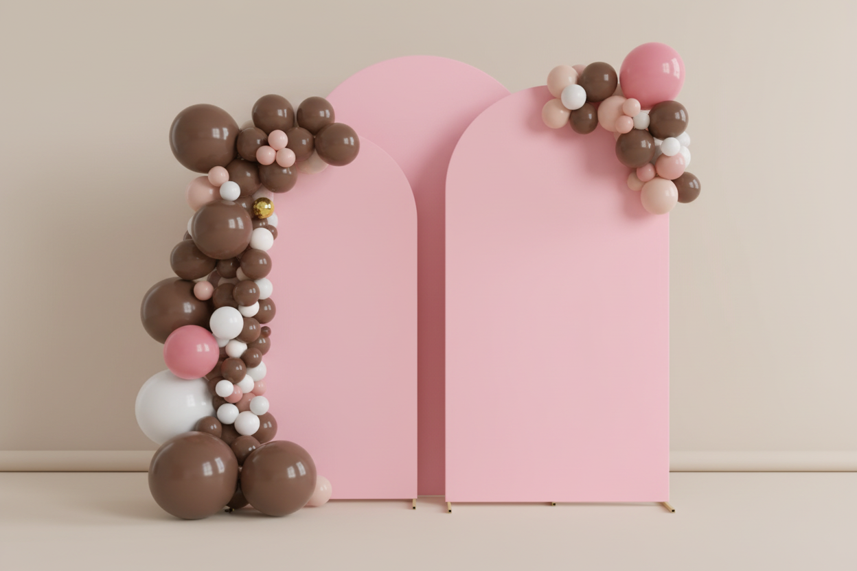 THE ARCH DRAPE - Pink