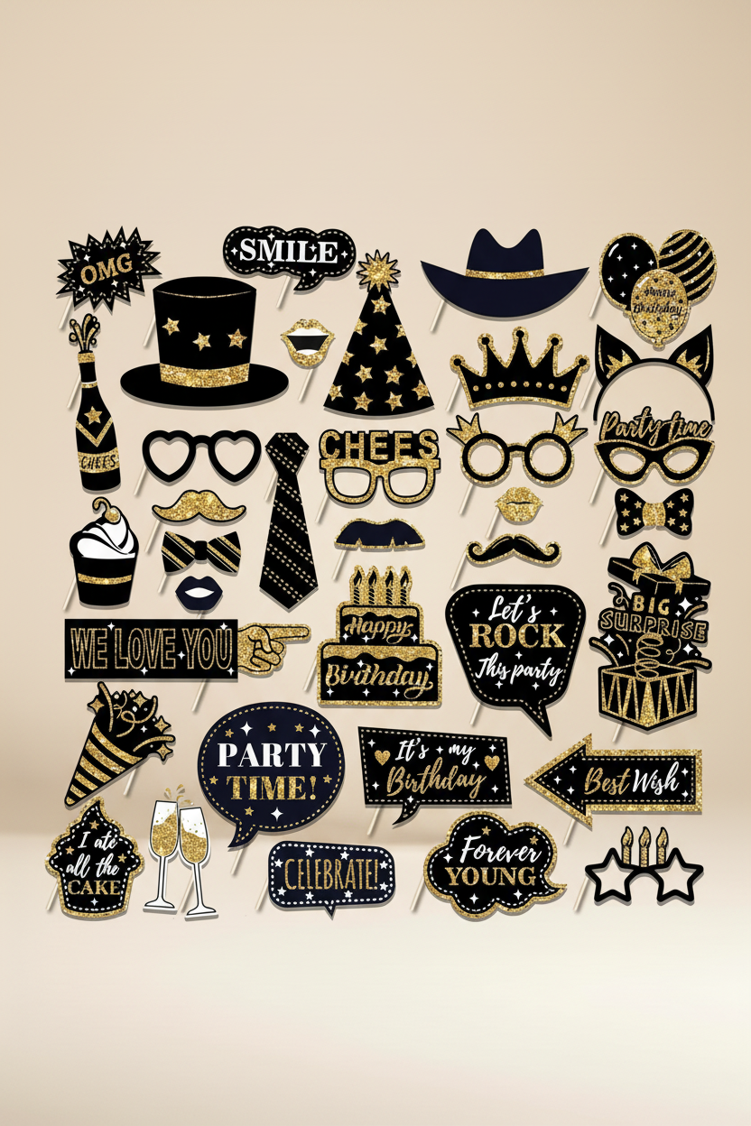 THE CELEBRATION FRAMES - Birthday Props