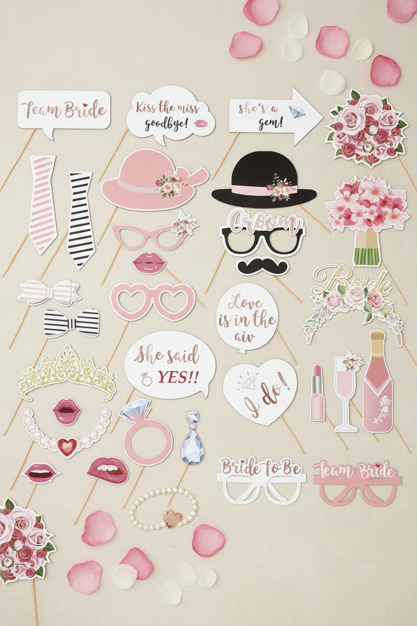 THE CELEBRATION FRAMES - Bridal Shower Props