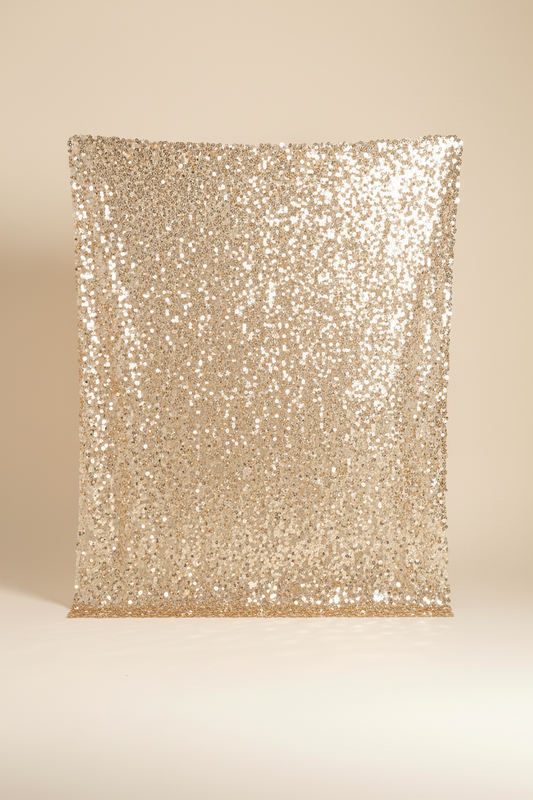 THE SHIMMER WALL - Light Gold/Champagne