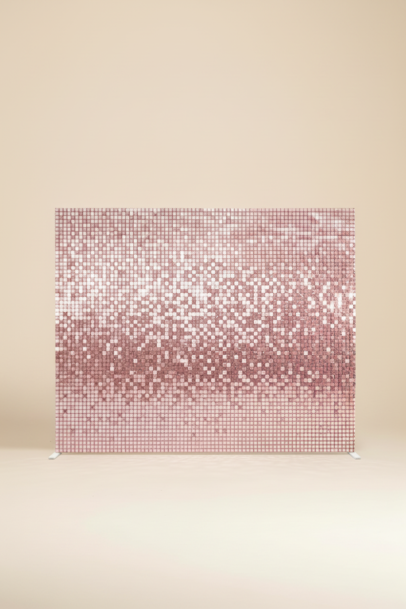 THE SHIMMER WALL - Light Pink