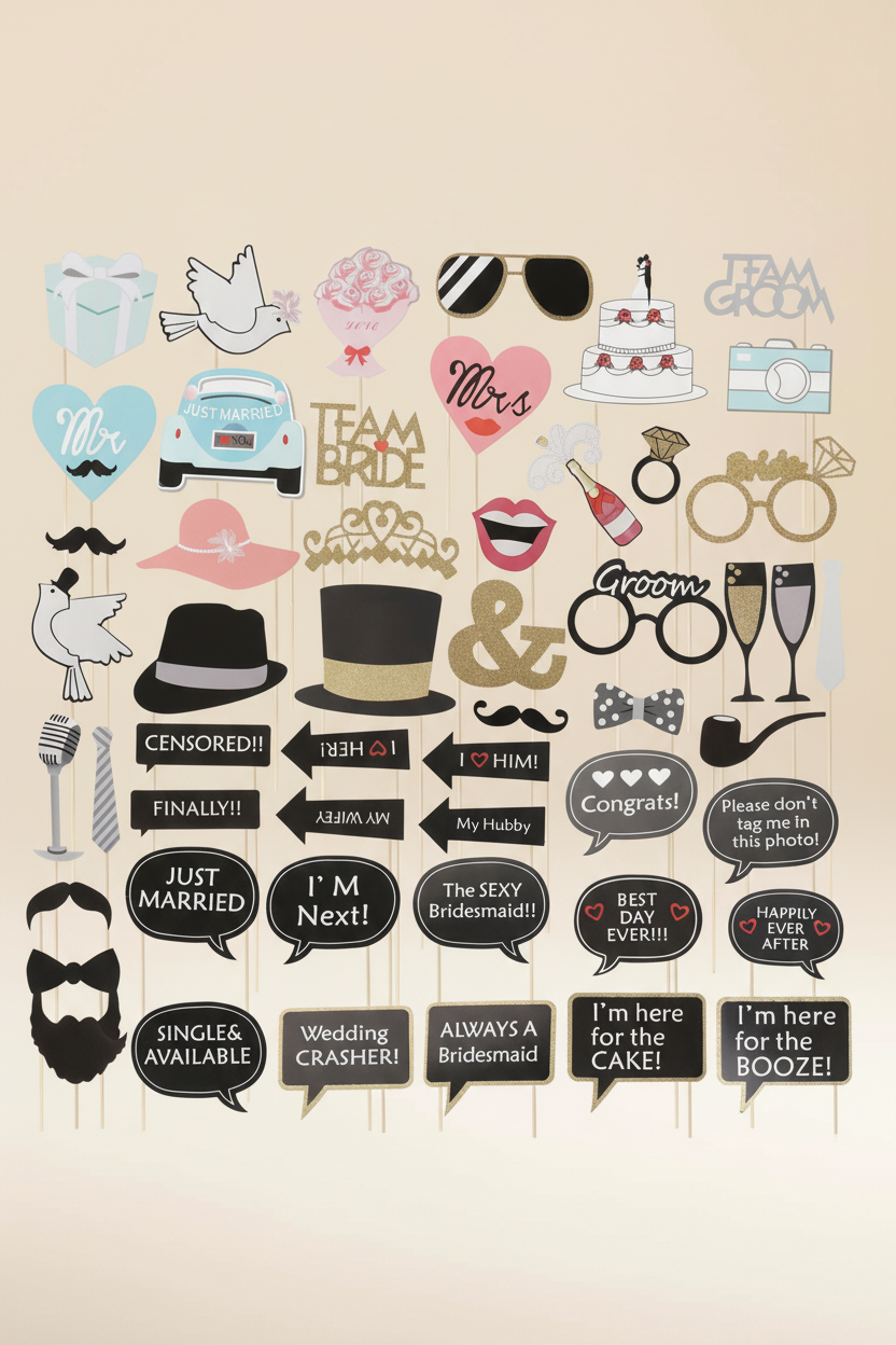 THE STUDIO PROPS - Cream background